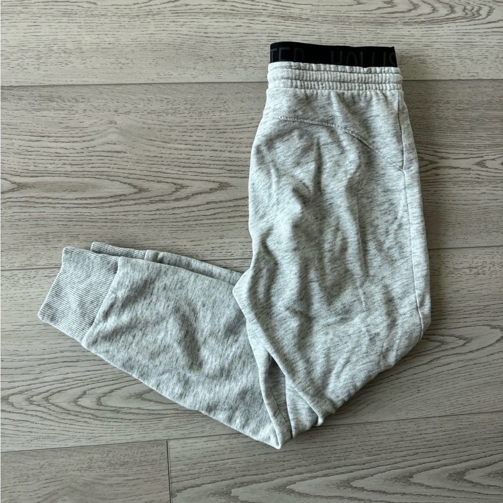 Gray Hollister Joggers
